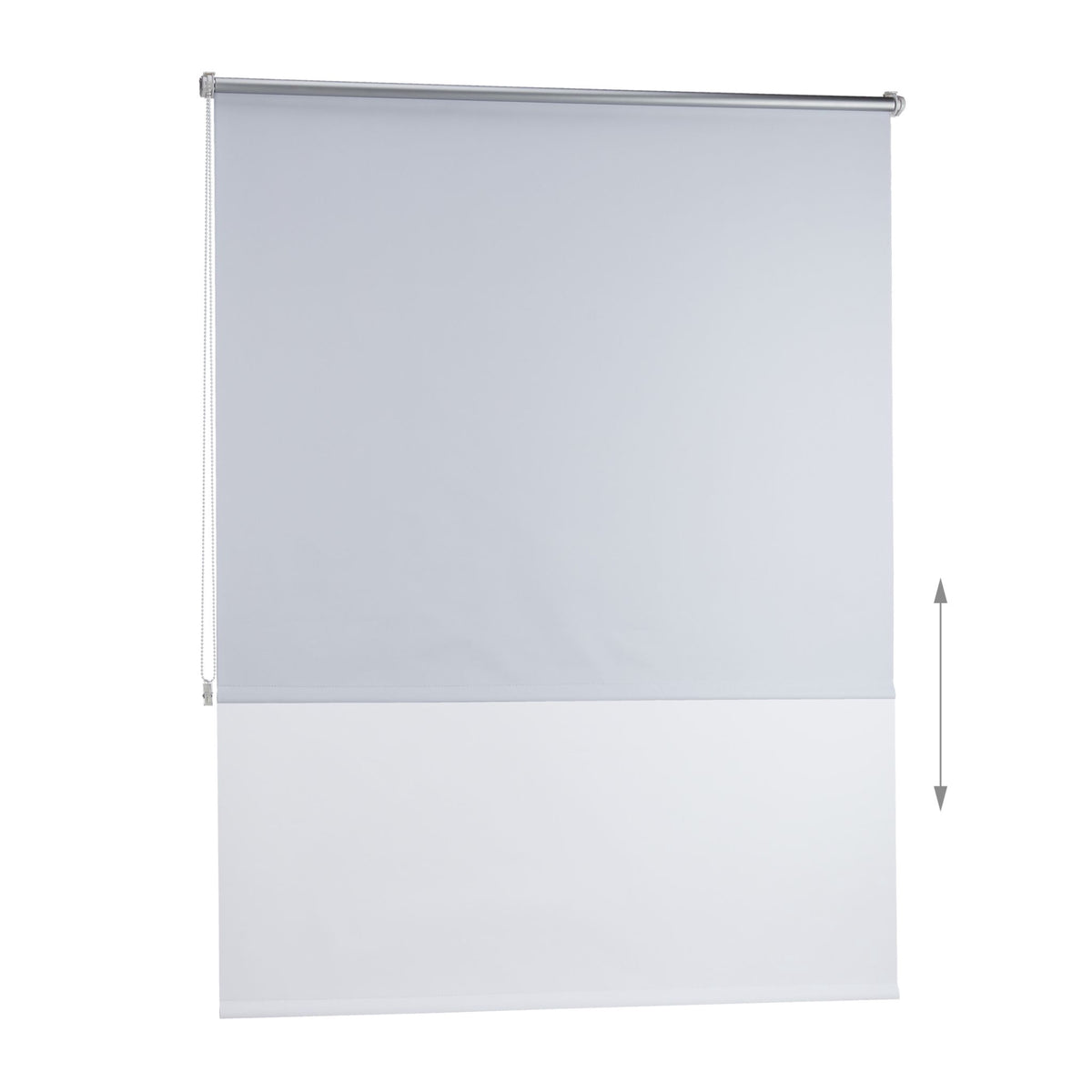 Thermo blackout curtain white