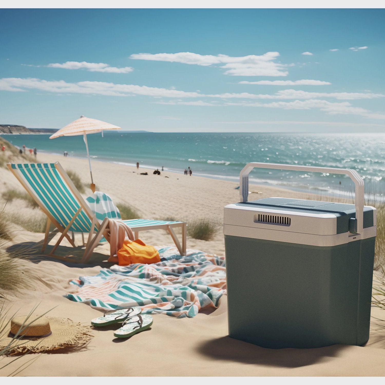 Thermoelectric Cool/Heat Box, 24L, 12/230V Power