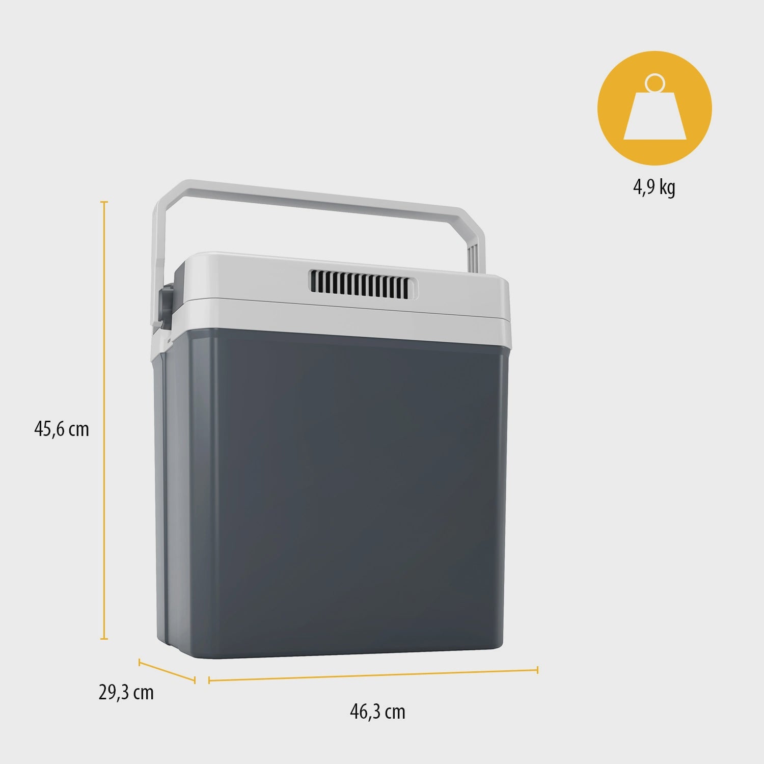 Thermoelectric Cooler & Warmer, 30L, 12V/230V, Portable