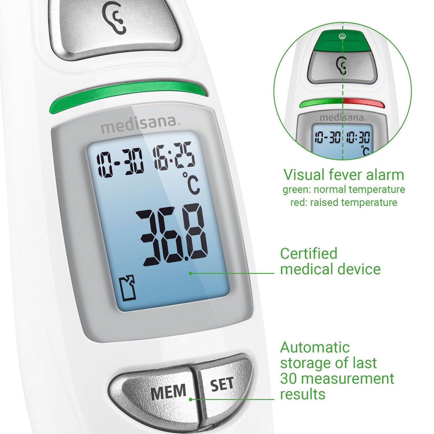 Thermometer Infrared Multi TM750