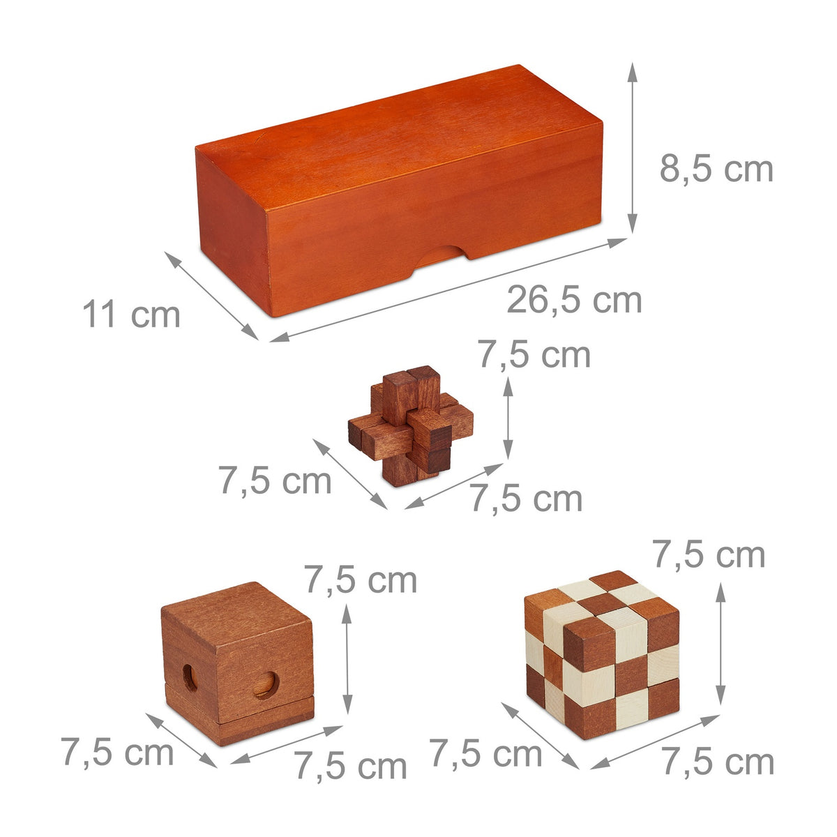 The wooden puzzle