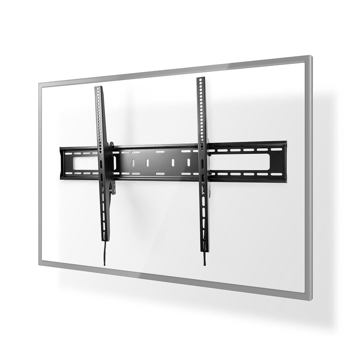 Tiltable TV wall mount | 60-100 " | Maximum screen weight supported: 75 kg | Can be tilted: 5 ° | Minimum wall distance: 85 mm | Steel | Black