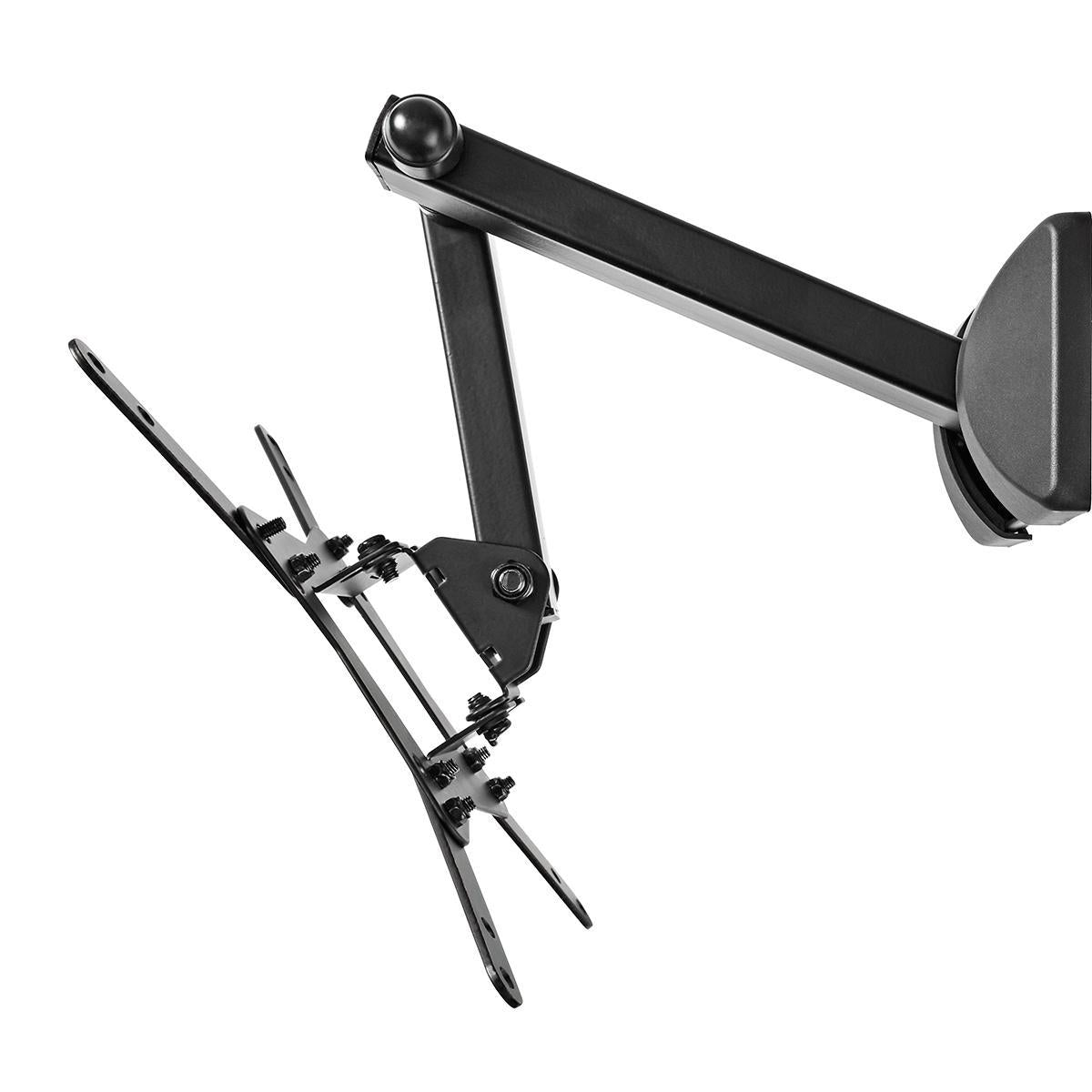 Tilt and swivel TV wall mount | 10-32 " | Maximum Screen Weight Supported: 30kg | Tiltable | Rotatable | Minimum Wall Distance: 68mm | Maximum Wall Distance: 370mm | 3 Pivot Point(s) | Steel | Black
