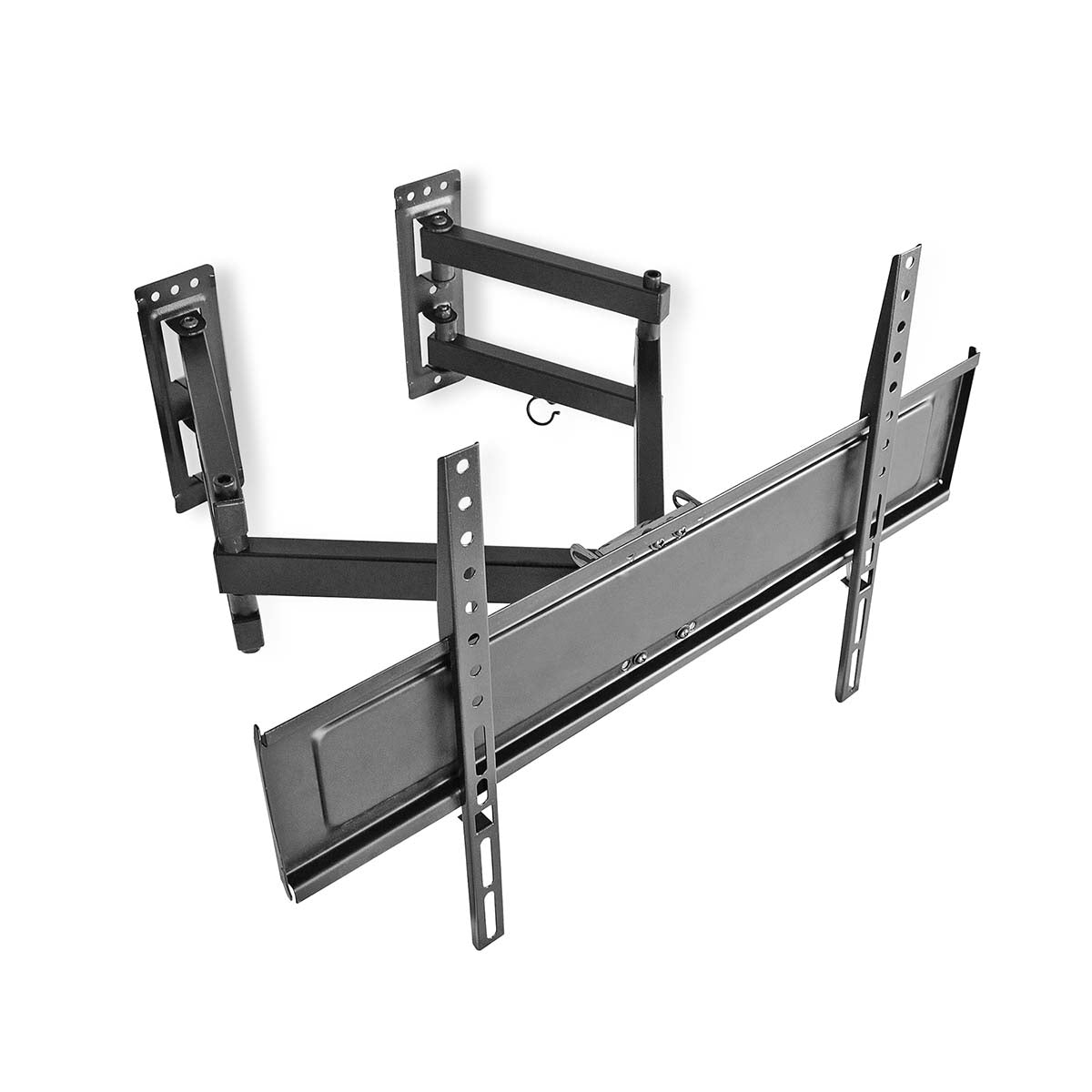 Tilt and swivel TV wall mount | 32-70 " | Maximum screen weight supported: 40 kg | Tiltable | Rotatable | Minimum wall distance: 80 mm | Maximum wall distance: 520 mm | 3 Pivot point(s) | Steel | Black