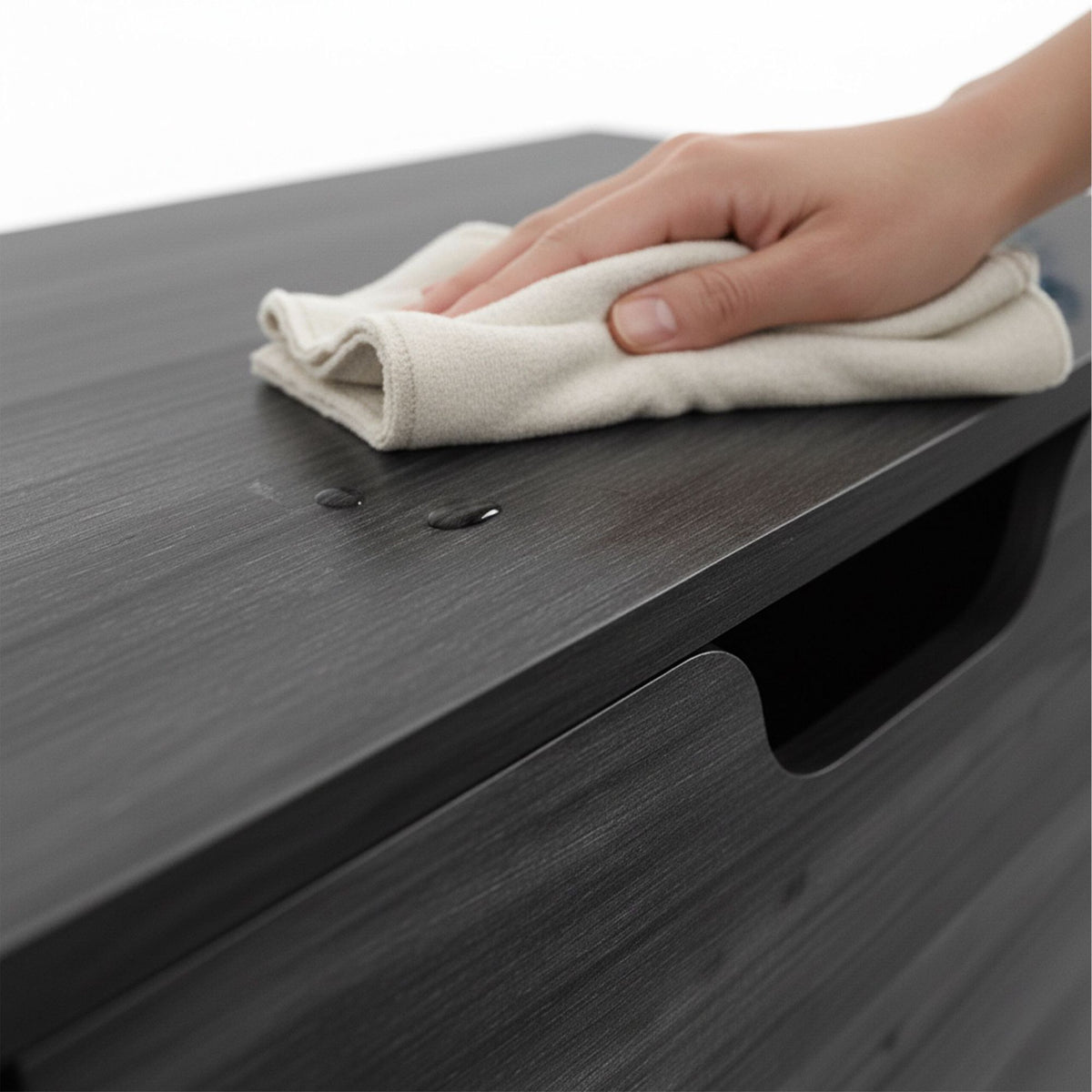 Tilting Shoe Cabinet with Adjustable Compartments