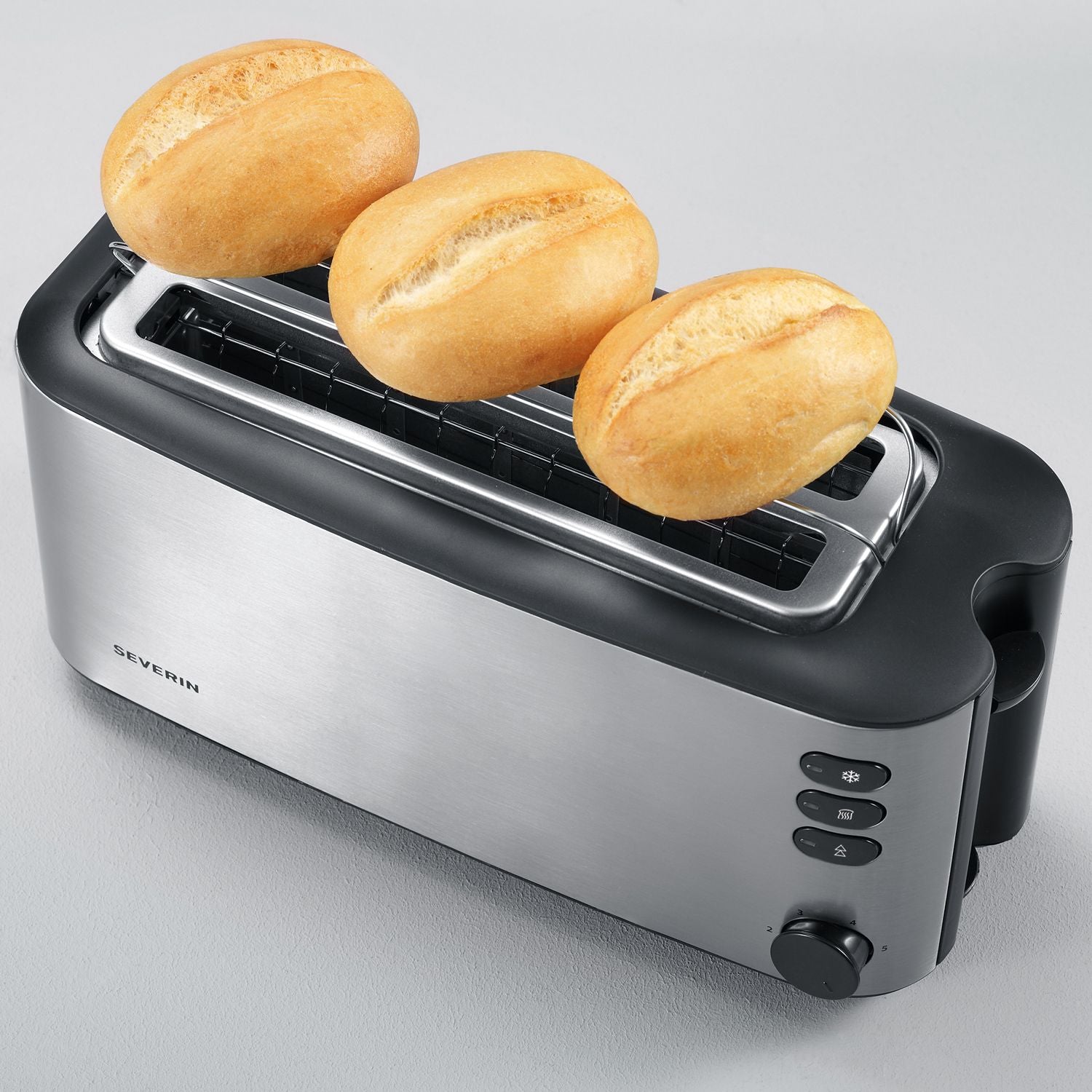 Toaster 4 discs stainless steel AT2509