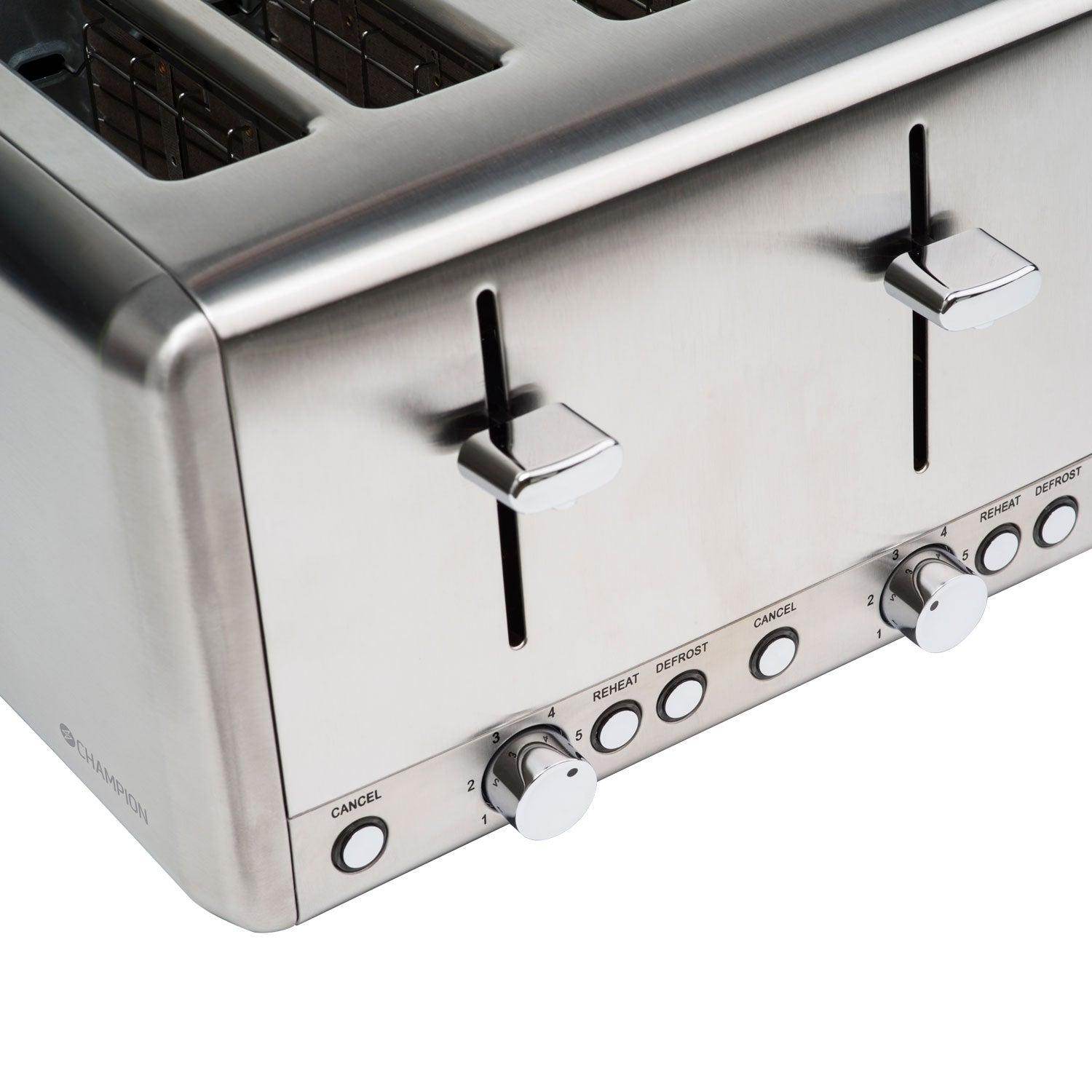 Toaster 4 slices 1000W BR420 Stainless