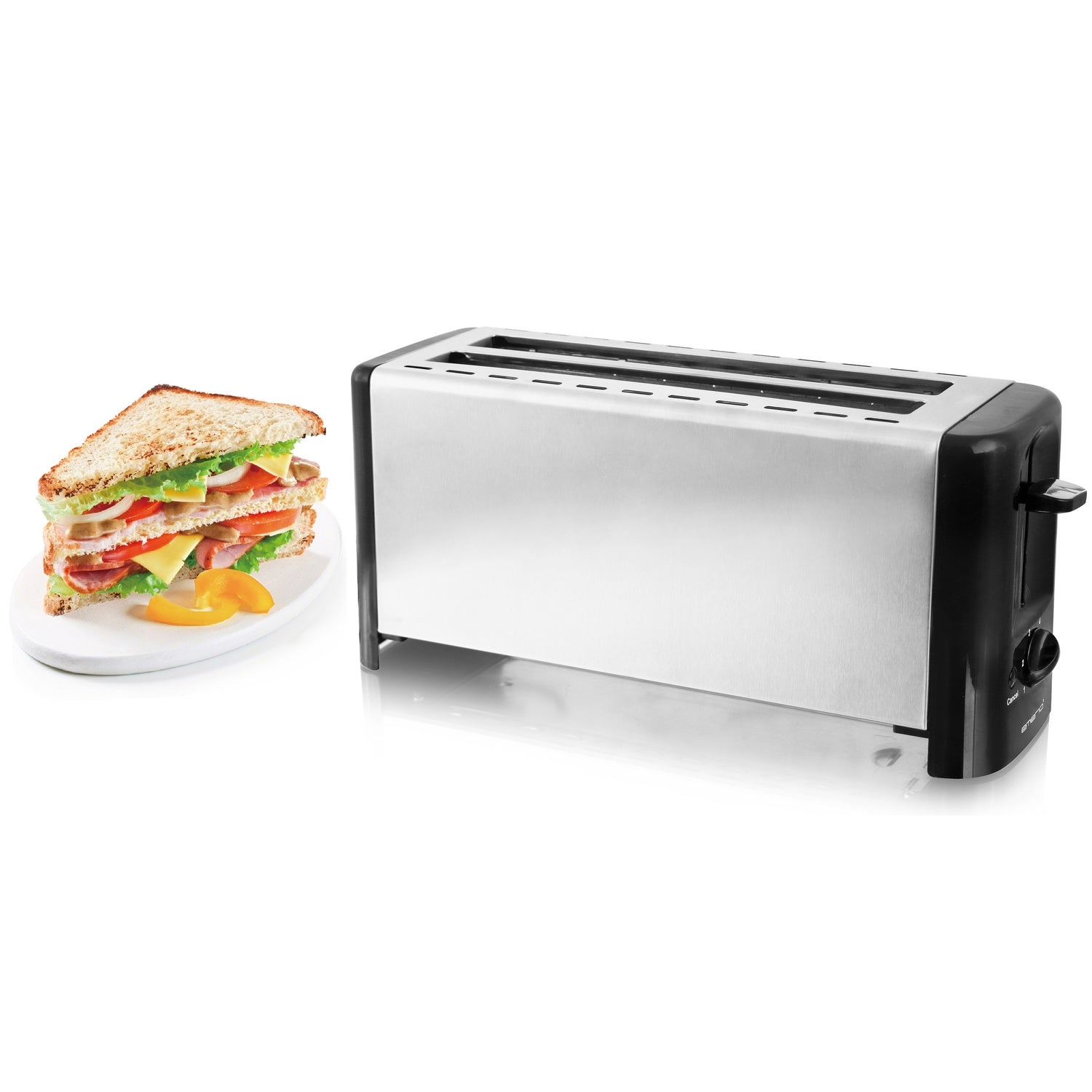 Toaster 4 slices Stainless TO-127549