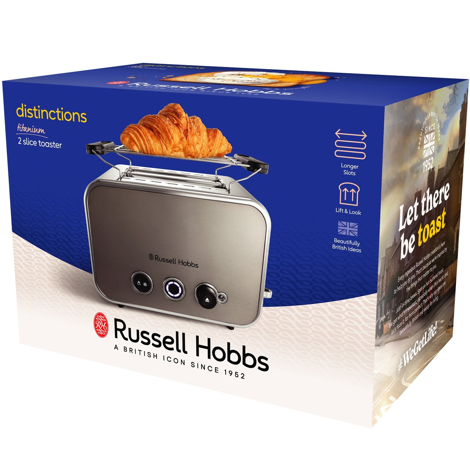 Toaster Distinctions 2S Toaster Titanium 26432-56