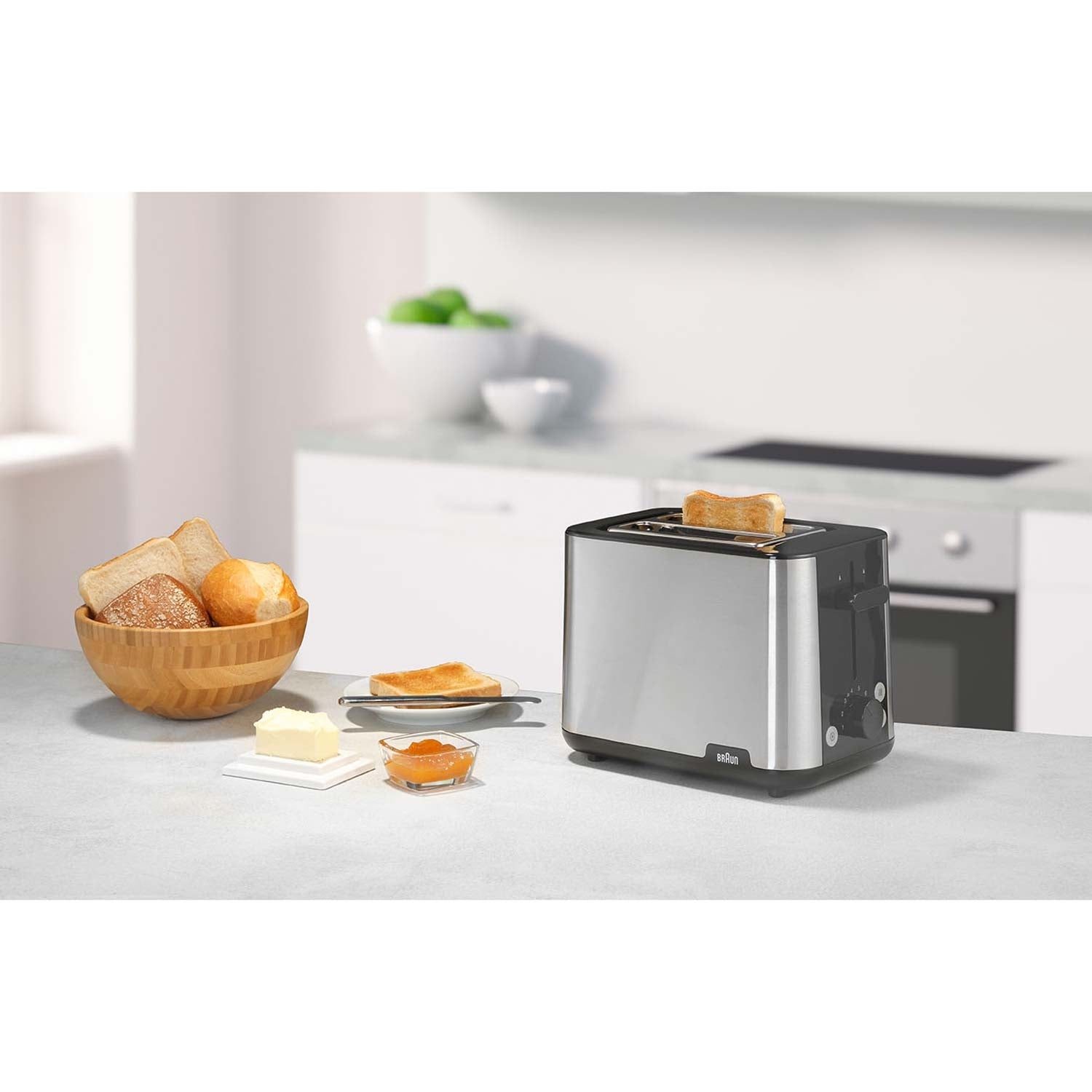 Toaster HT1510.BK PurShine 2-slice