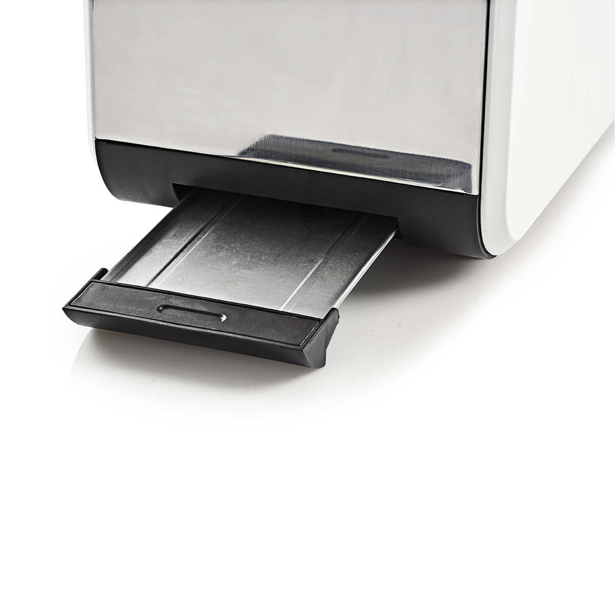 Toaster | Soft Touch Series | 2 Discs | Degree of brownness: 6 | Defrost function | White
