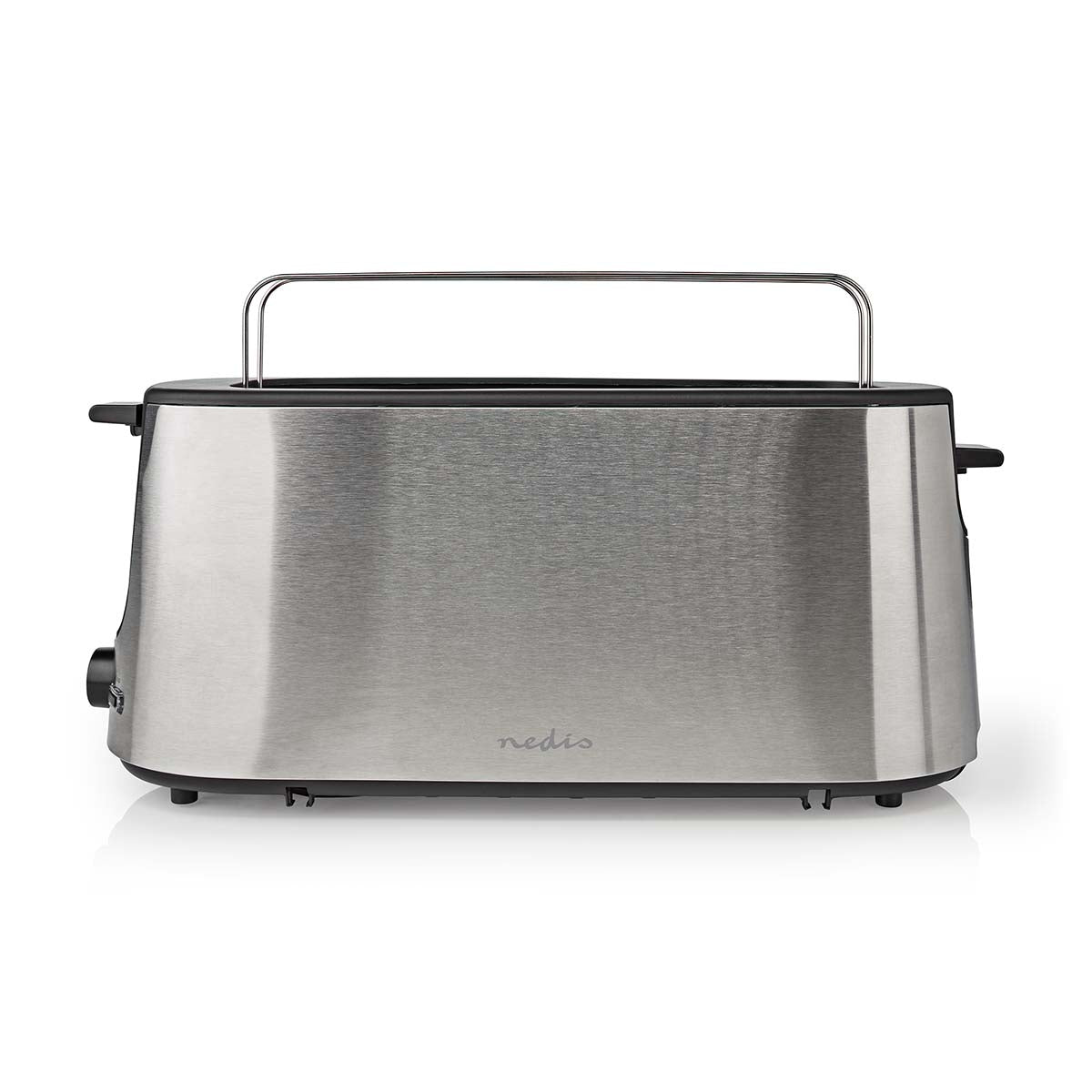 Toaster | Stainless Steel Series | 1 Discs | Degree of brownness: 6 | Defrost function | Bread shelf | Aluminum