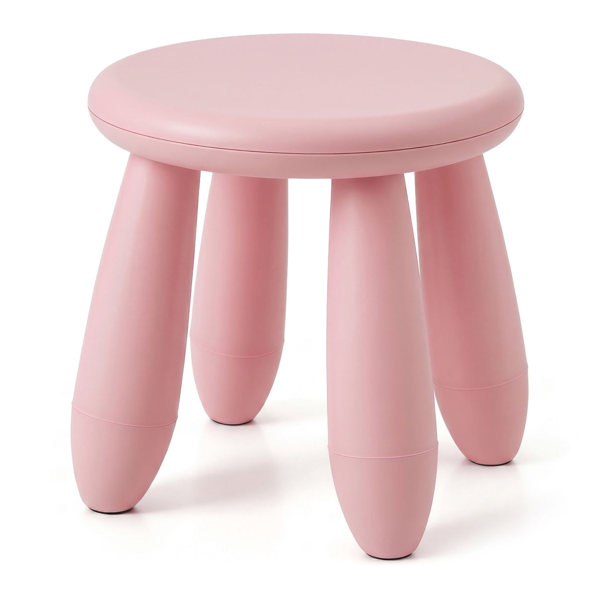 Toddler Stool, Pink Plastic – 26 x 28 cm
