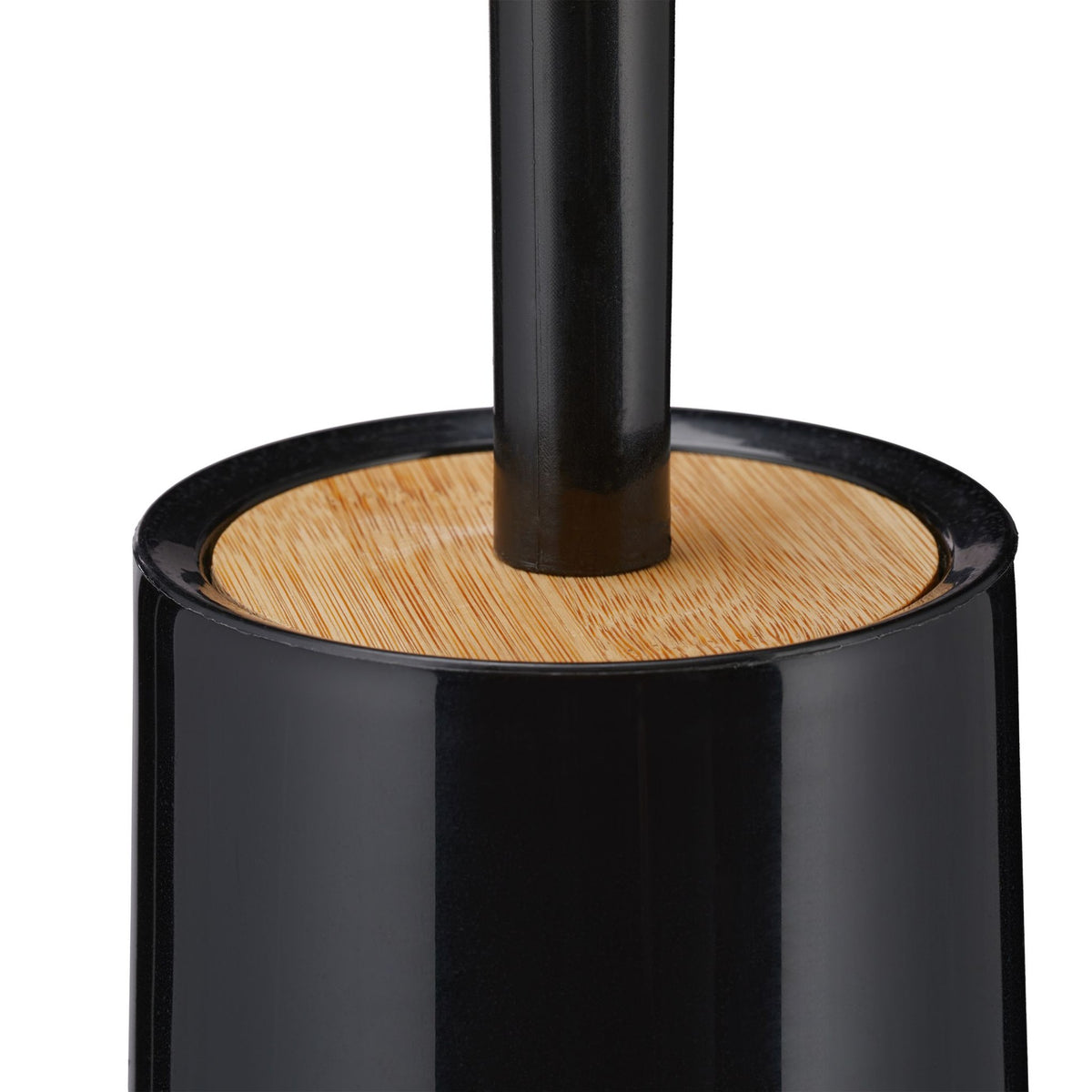Toilet brush with container