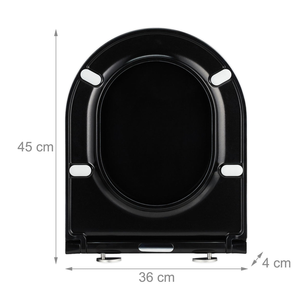 Toilet lid with soft-closing mechanism