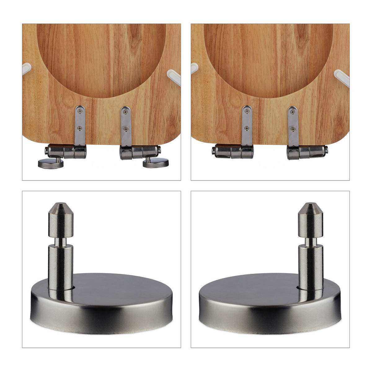 Toilet lid with soft-closing mechanism