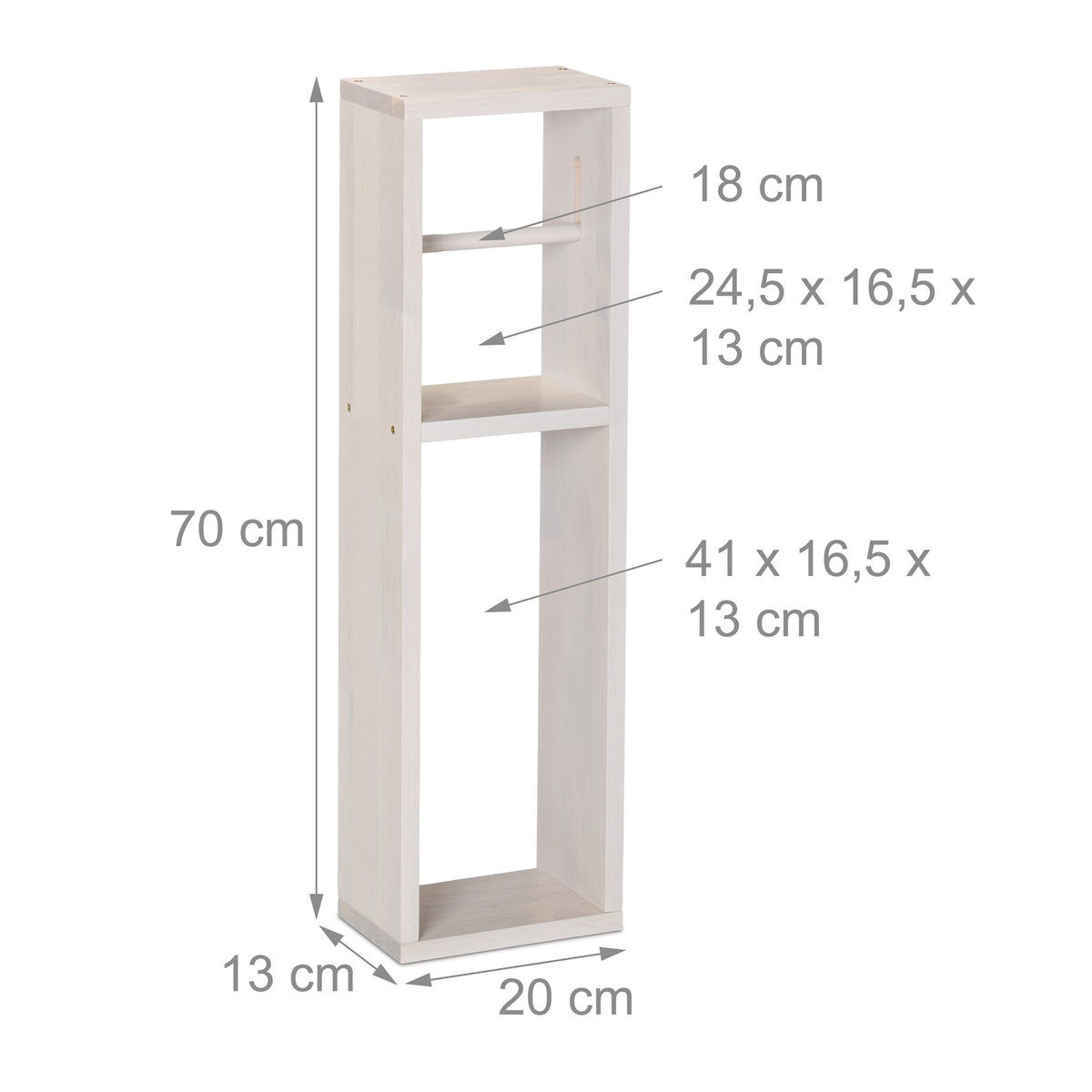 Toilet paper holder white vintage