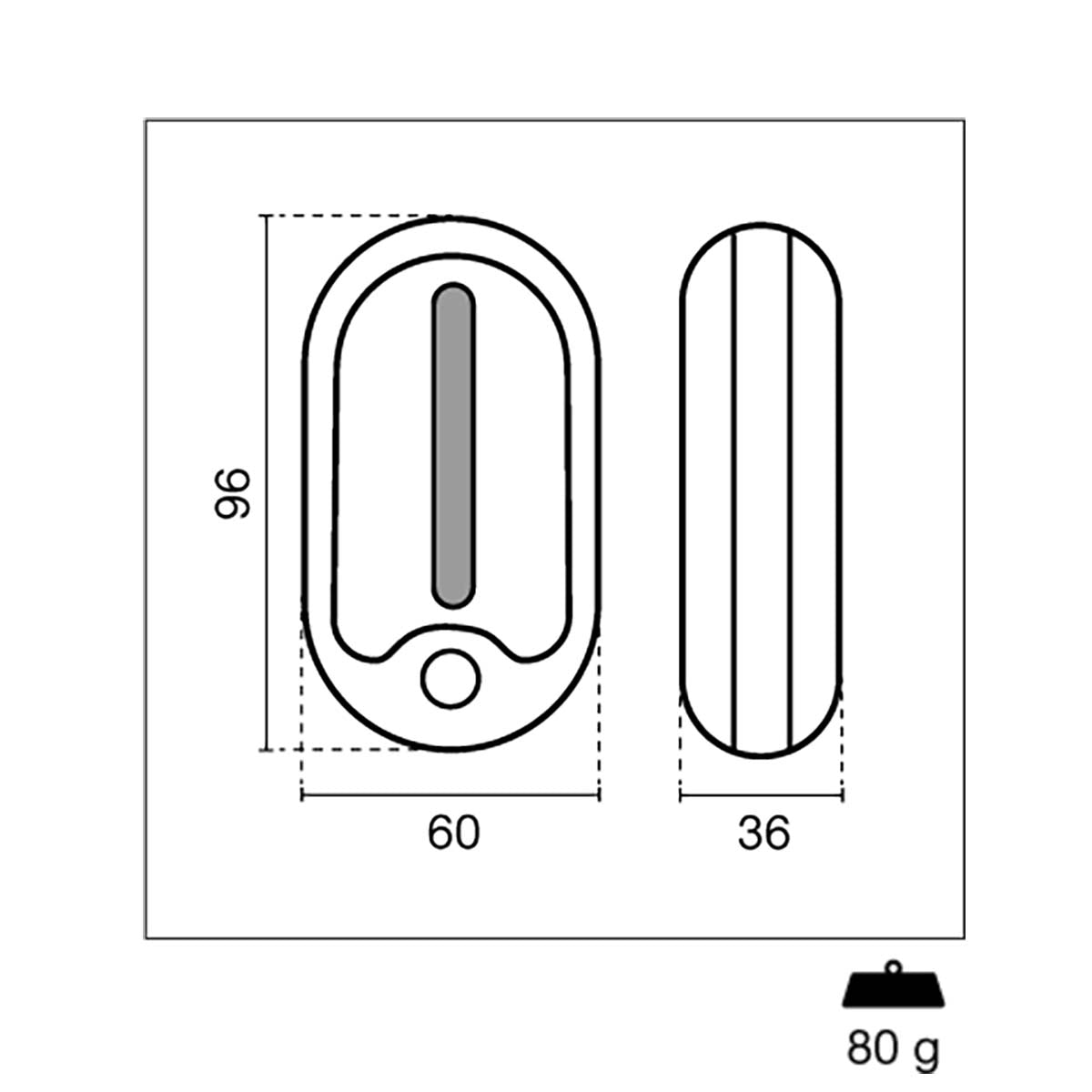 Tommy night light with twilight sensor