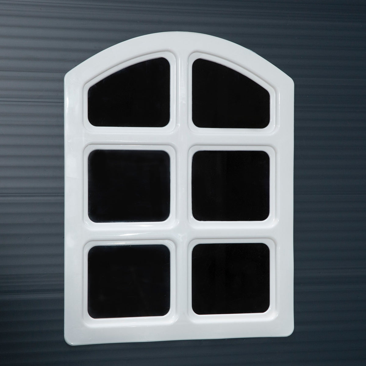 Tool Shed, Garden Shed, Tool Shed With Ventilation Window, Lean-To Roof, Outdoor, Metal, Gray, 134 X 104 X 204 Cm