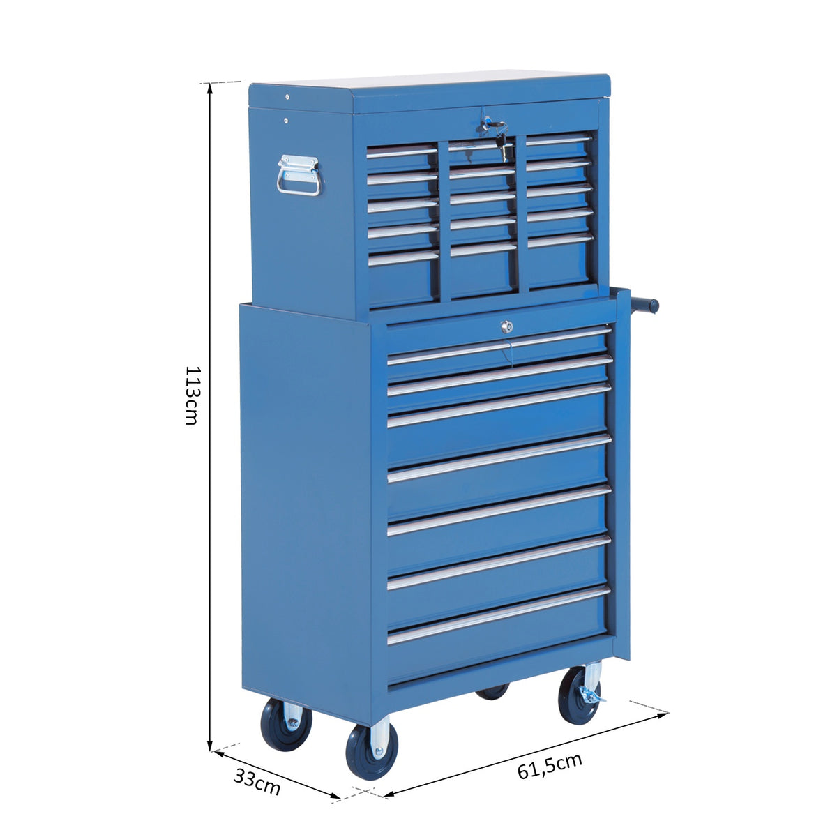 Tool Trolley, Workshop Trolley, Trolley, Tool Box (Blue).