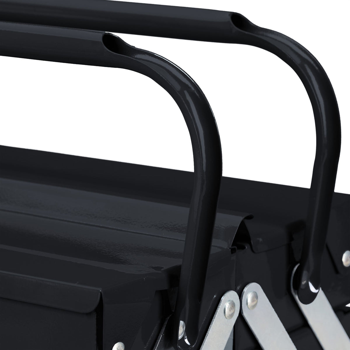 Tool box empty black