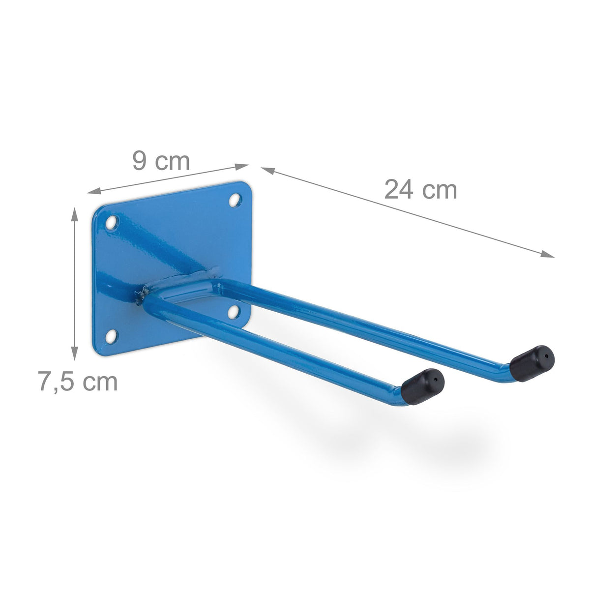 Tool holder in blue steel