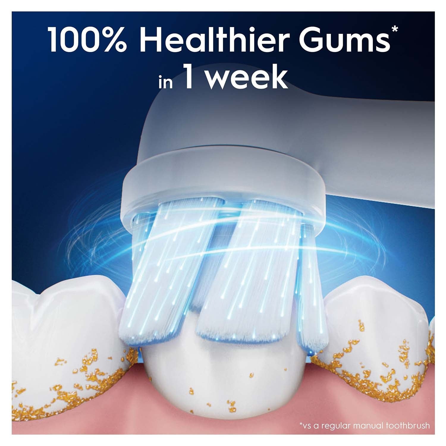 Toothbrush Heads, Gentle Care, White, 3-Pack