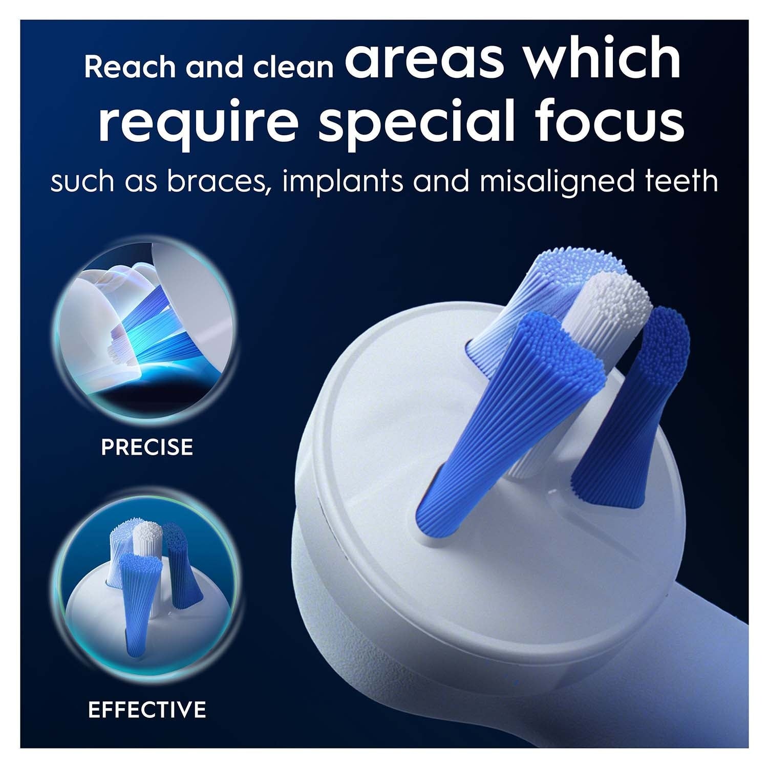 Toothbrush Heads, Specialised Clean, 2-Pack