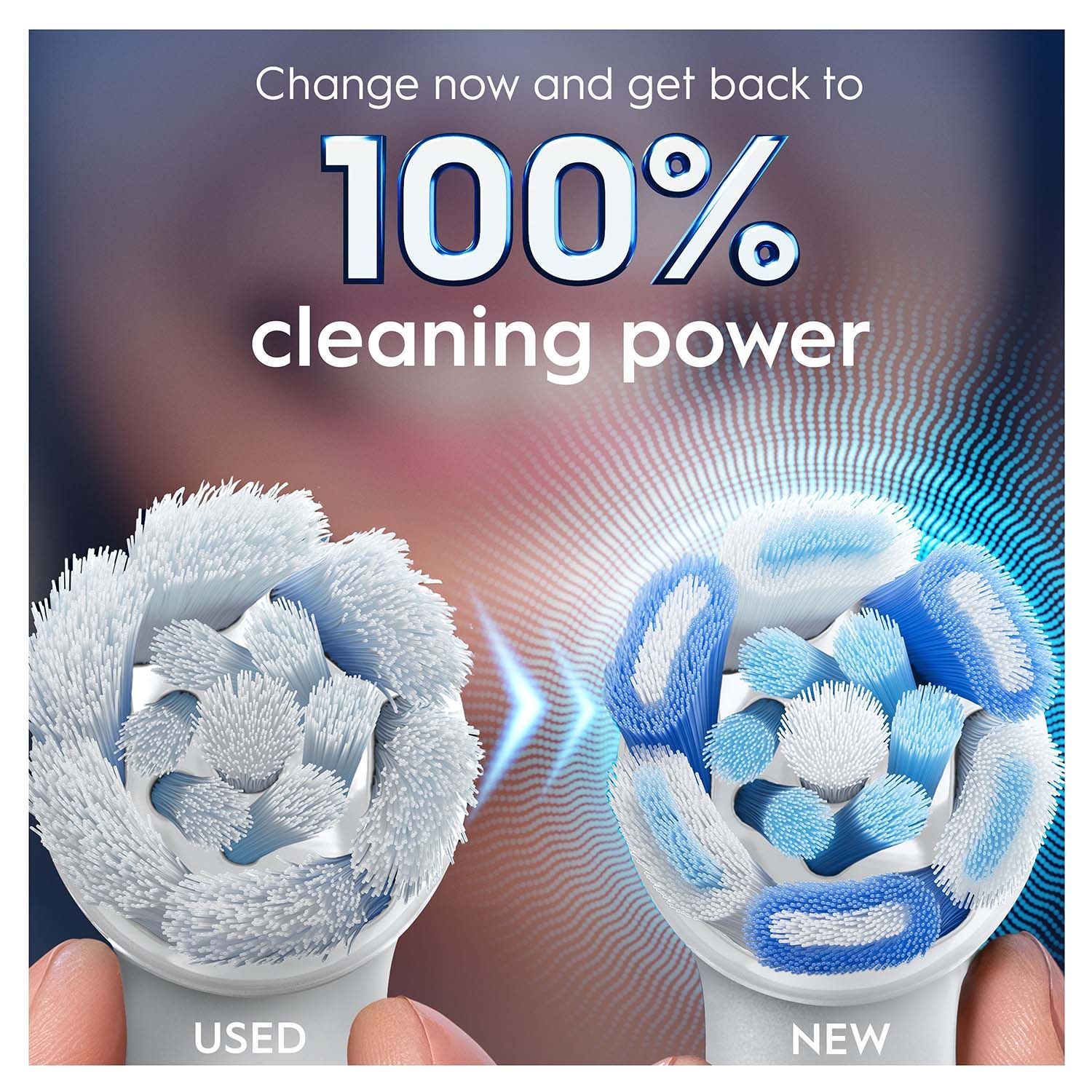 Toothbrush Heads, Ultimate Clean, 4-Pack