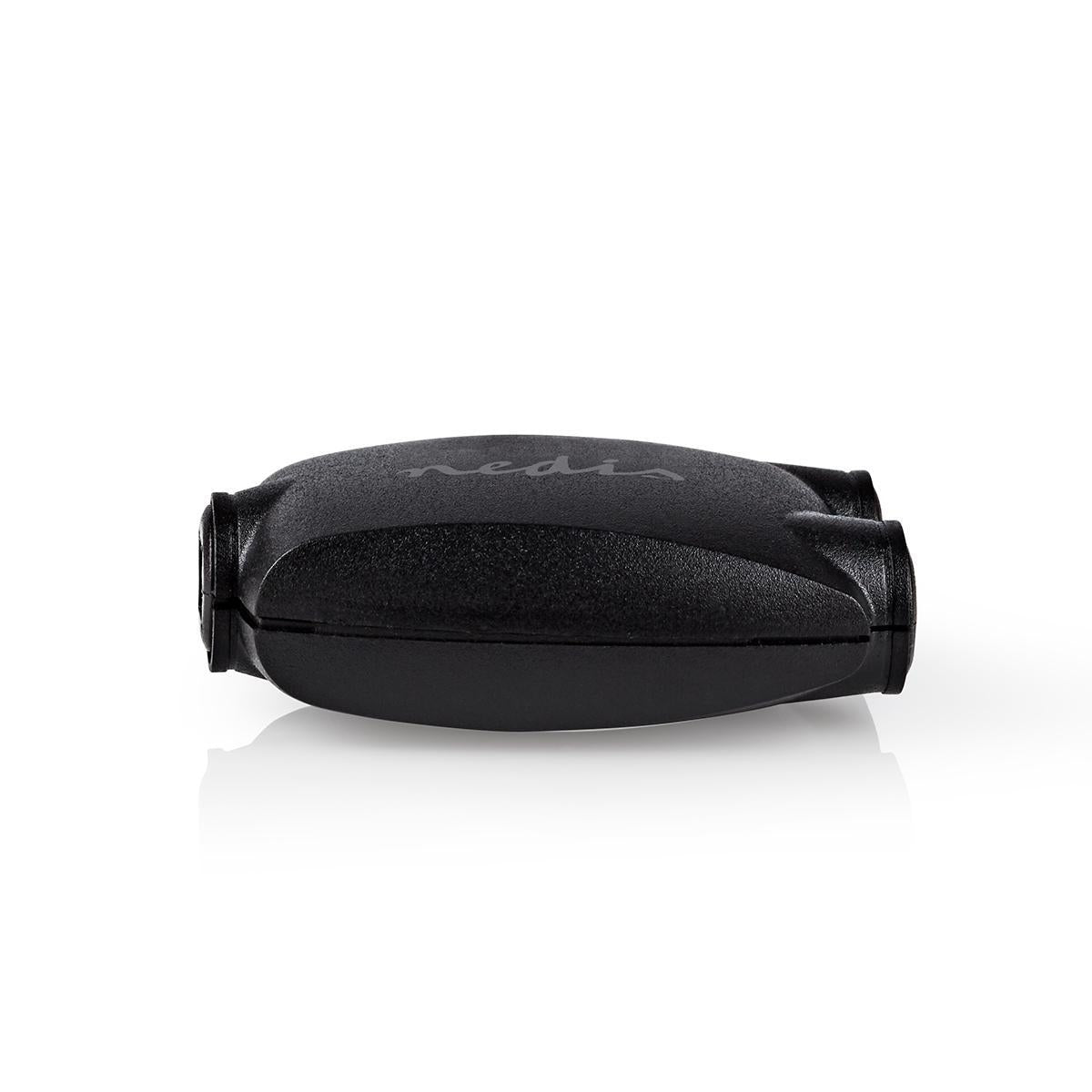 TosLink Adapter | TosLink Female | 2x TosLink Female | Splitters | ABS | Black | 1 pc. | Blisters
