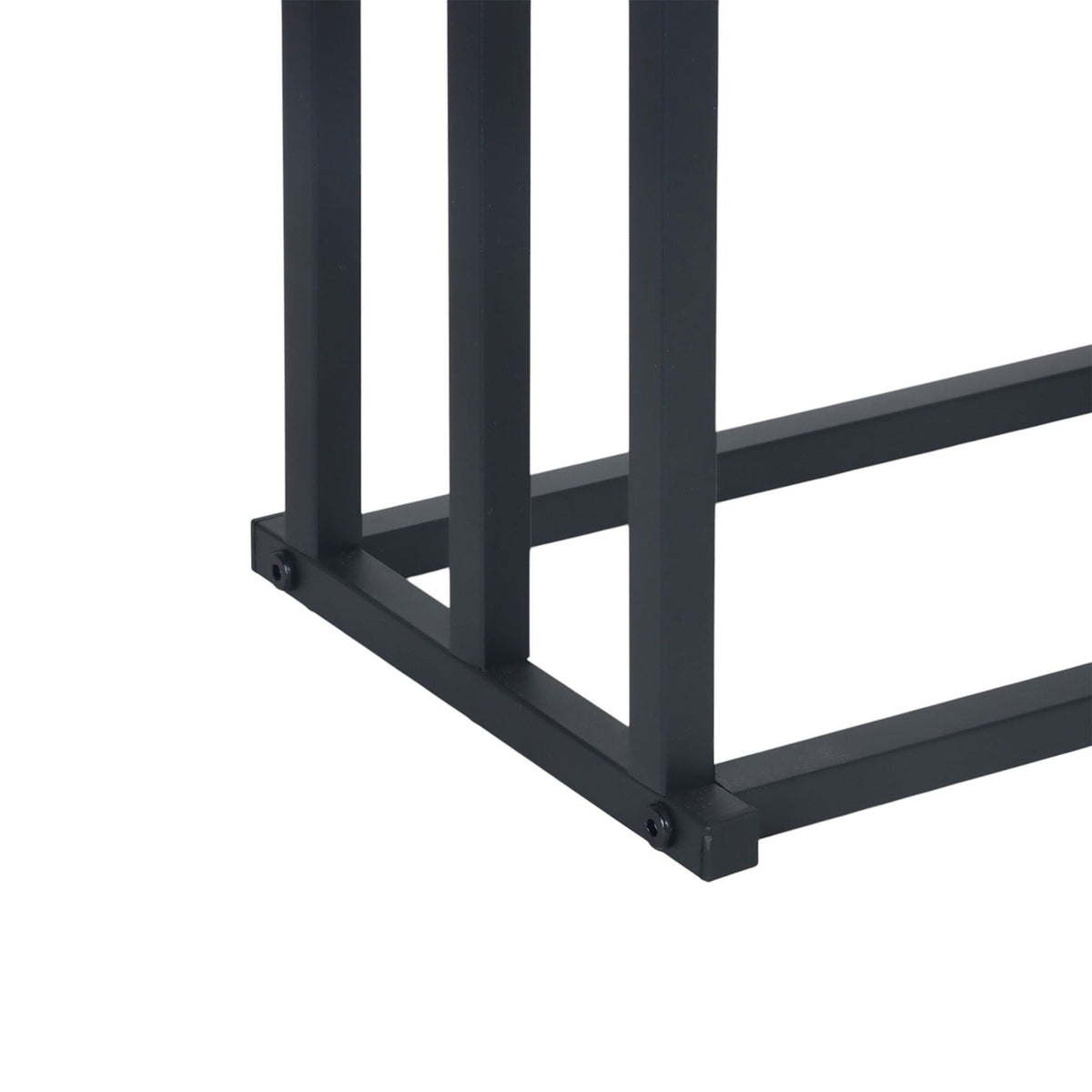 Towel Rack with 3 Metal Rods – Freestanding Design