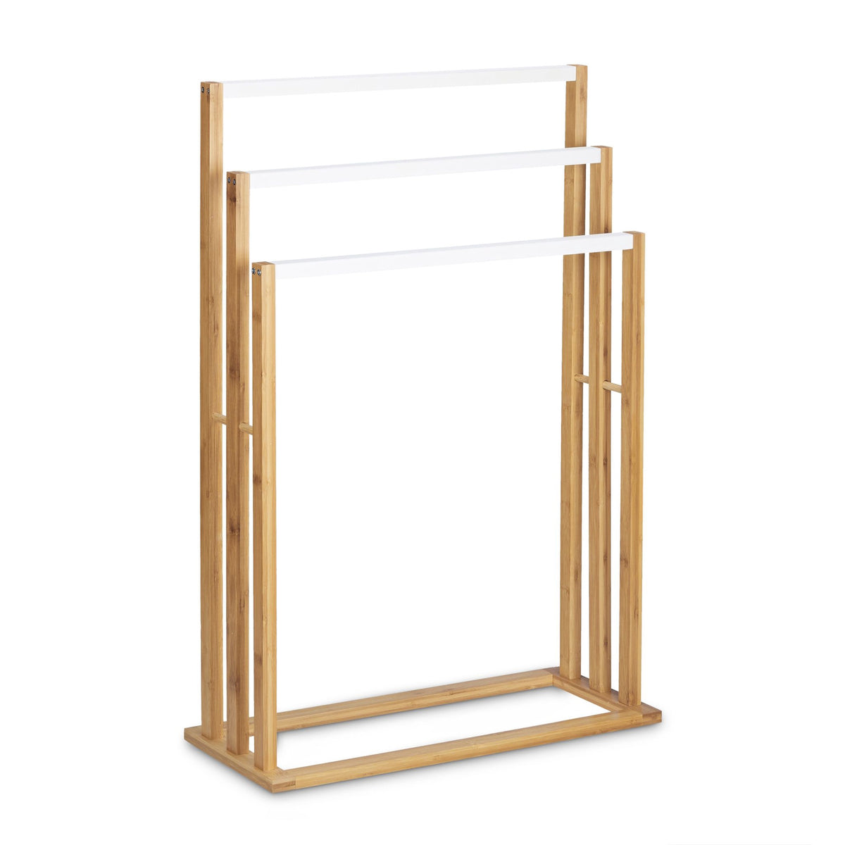 Towel hanger bamboo 3 bars
