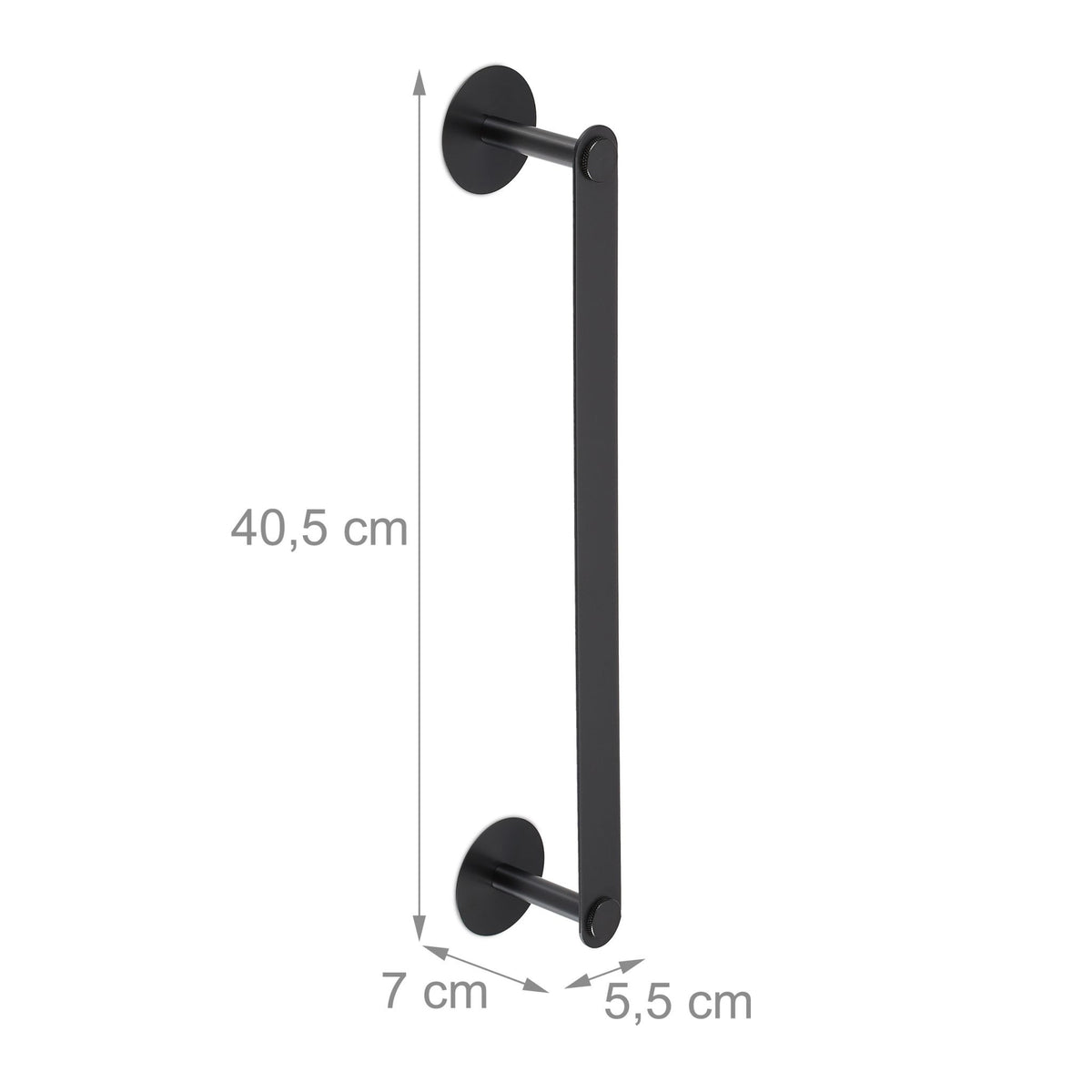 Towel hanger black