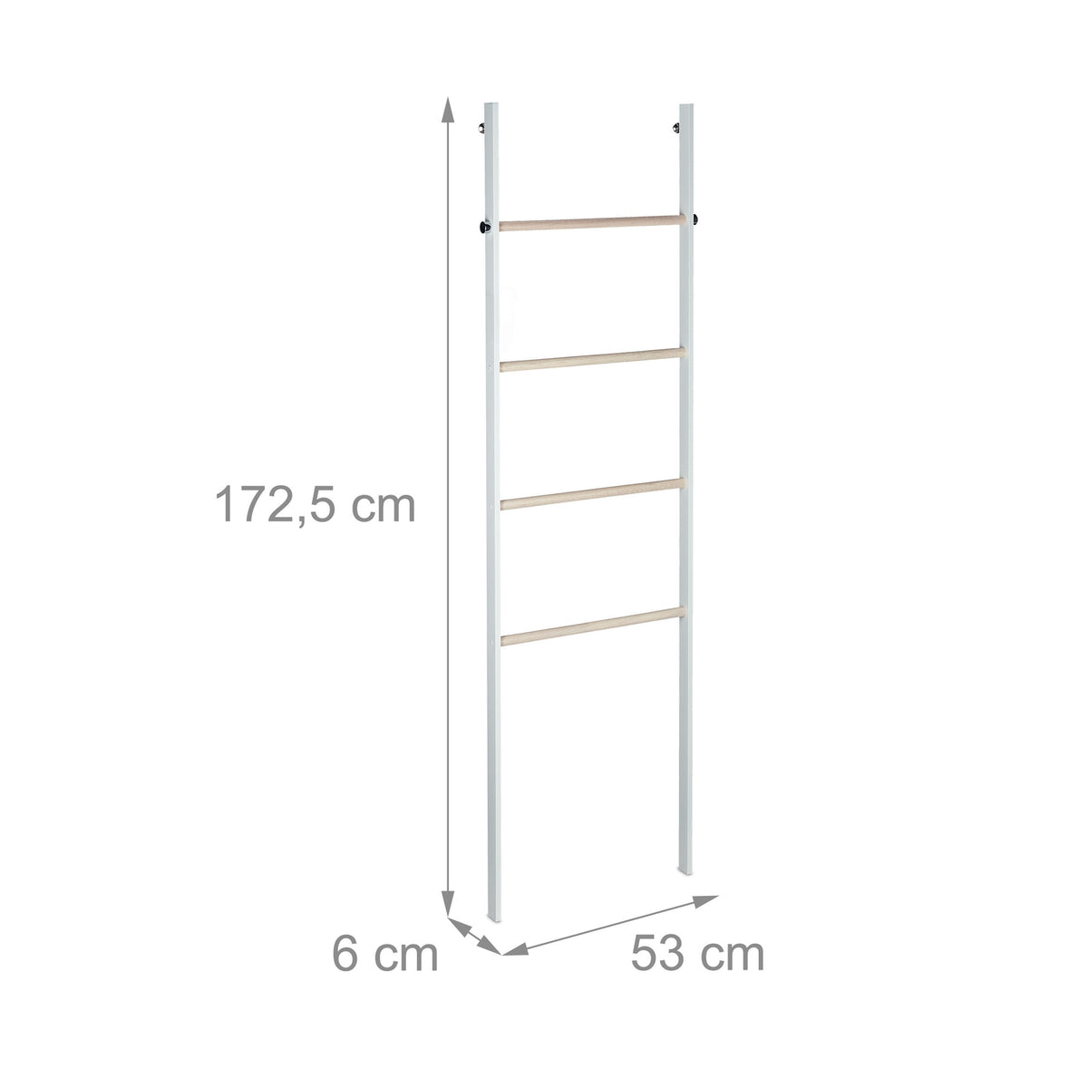 Towel ladder wood & metal