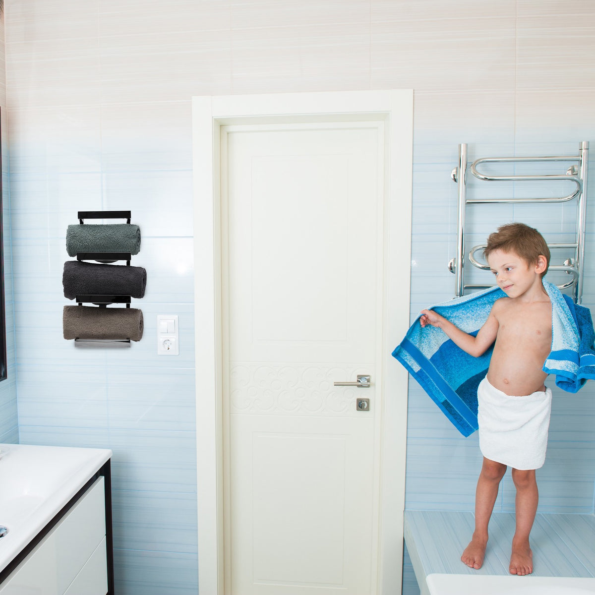 Towel rack design