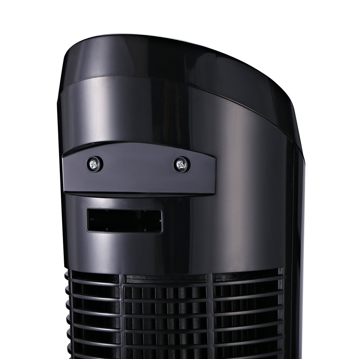 Tower Fan Pedestal Fan With 3 Ventilation Levels, 70° Oscillation, 45 W, Abs, Black, Ø27 X H75 Cm