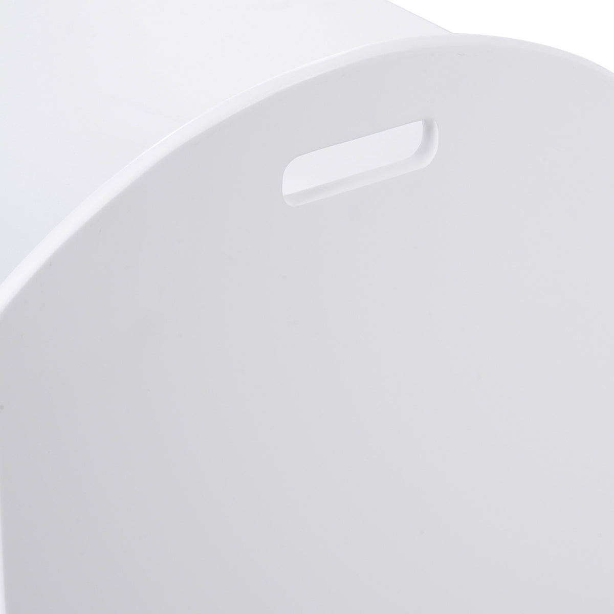 Toy Box Children'S Storage Box With Safety Hinge, White, Mdf, 62X40X46.5Cm