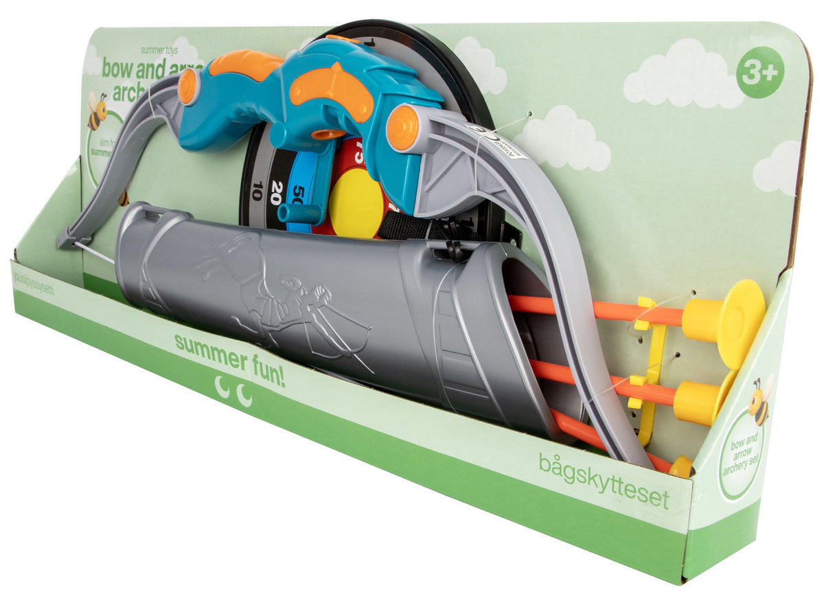 Toyrock Summer Bow And Arrows And Target Set