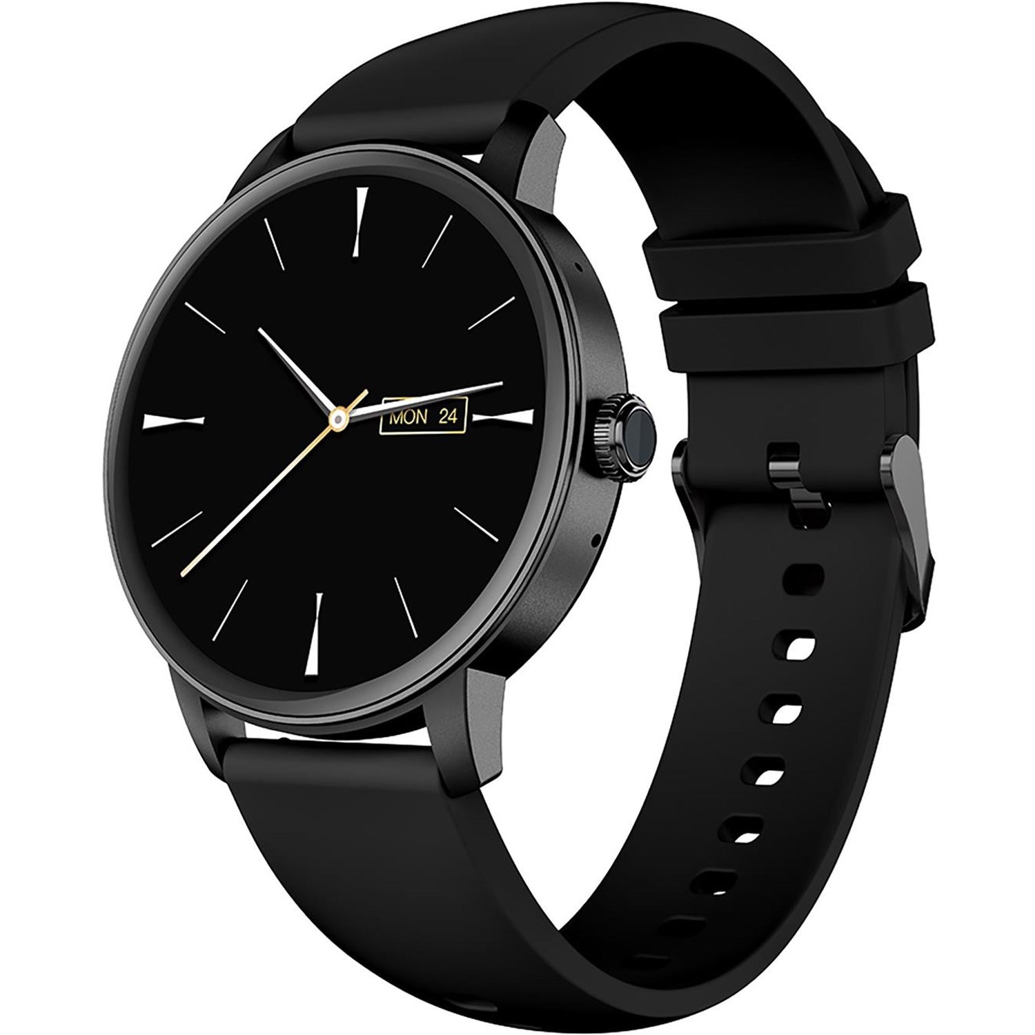 Trainerround2 Smartwatch with round dial Black