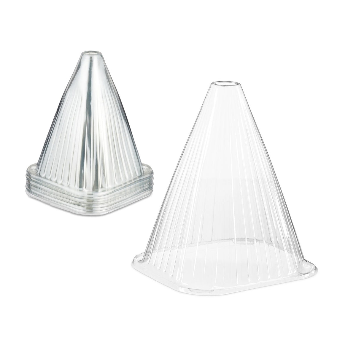 Transparent Plant Protection Cones, Set of 32