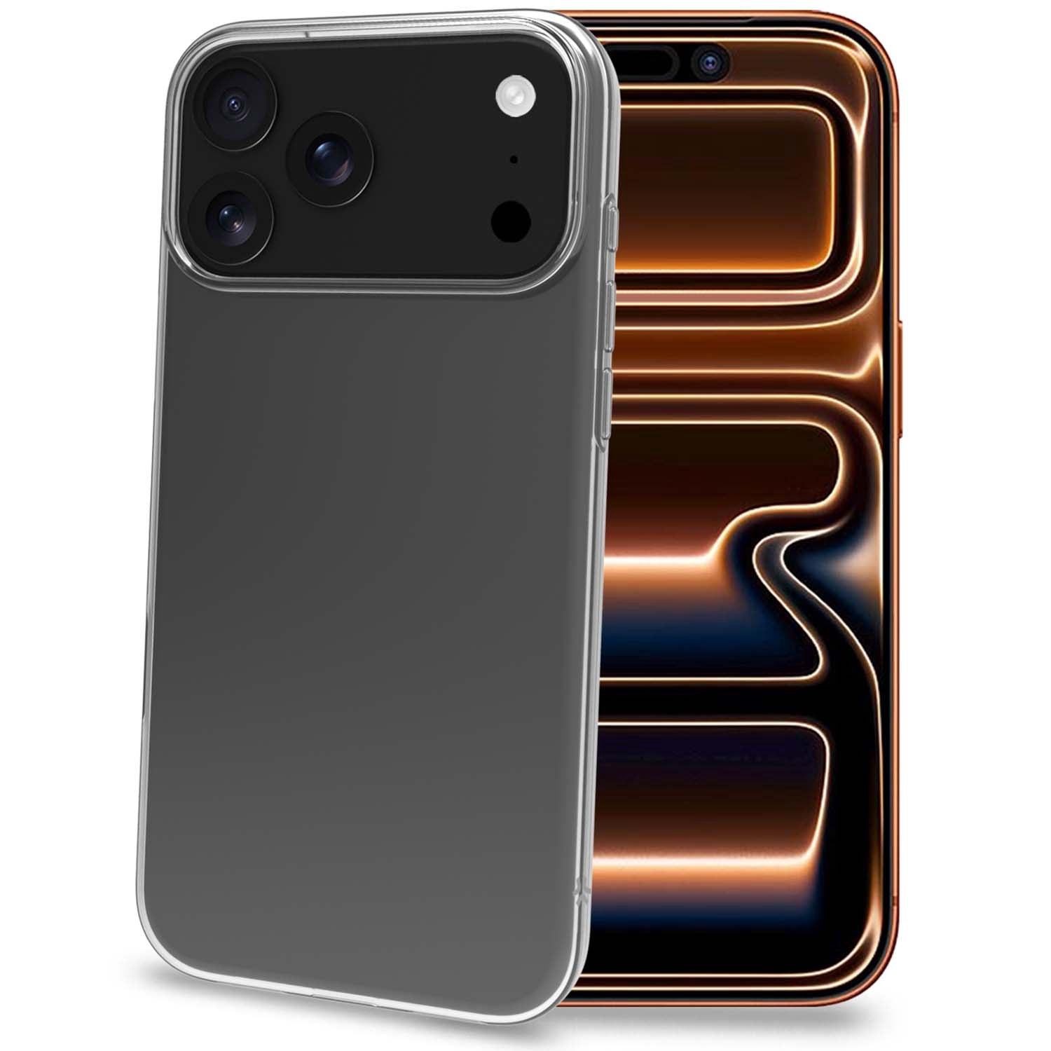 Transparent TPU Cover for iPhone 18/17 Pro Max