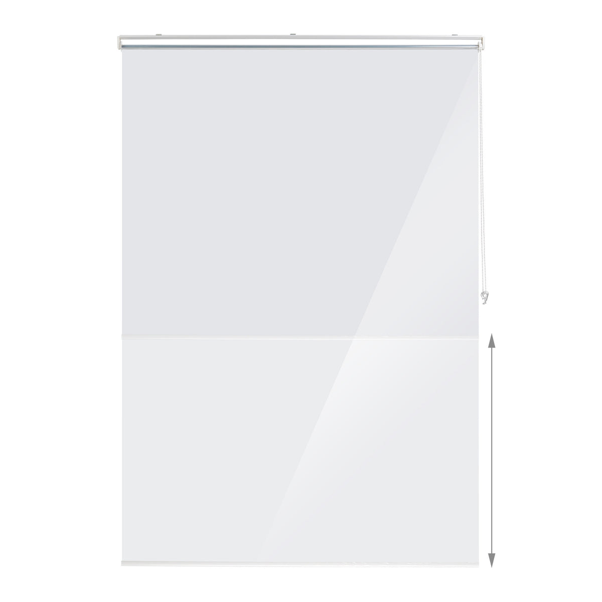 Transparent Water-Repellent Bathroom Roller Blind