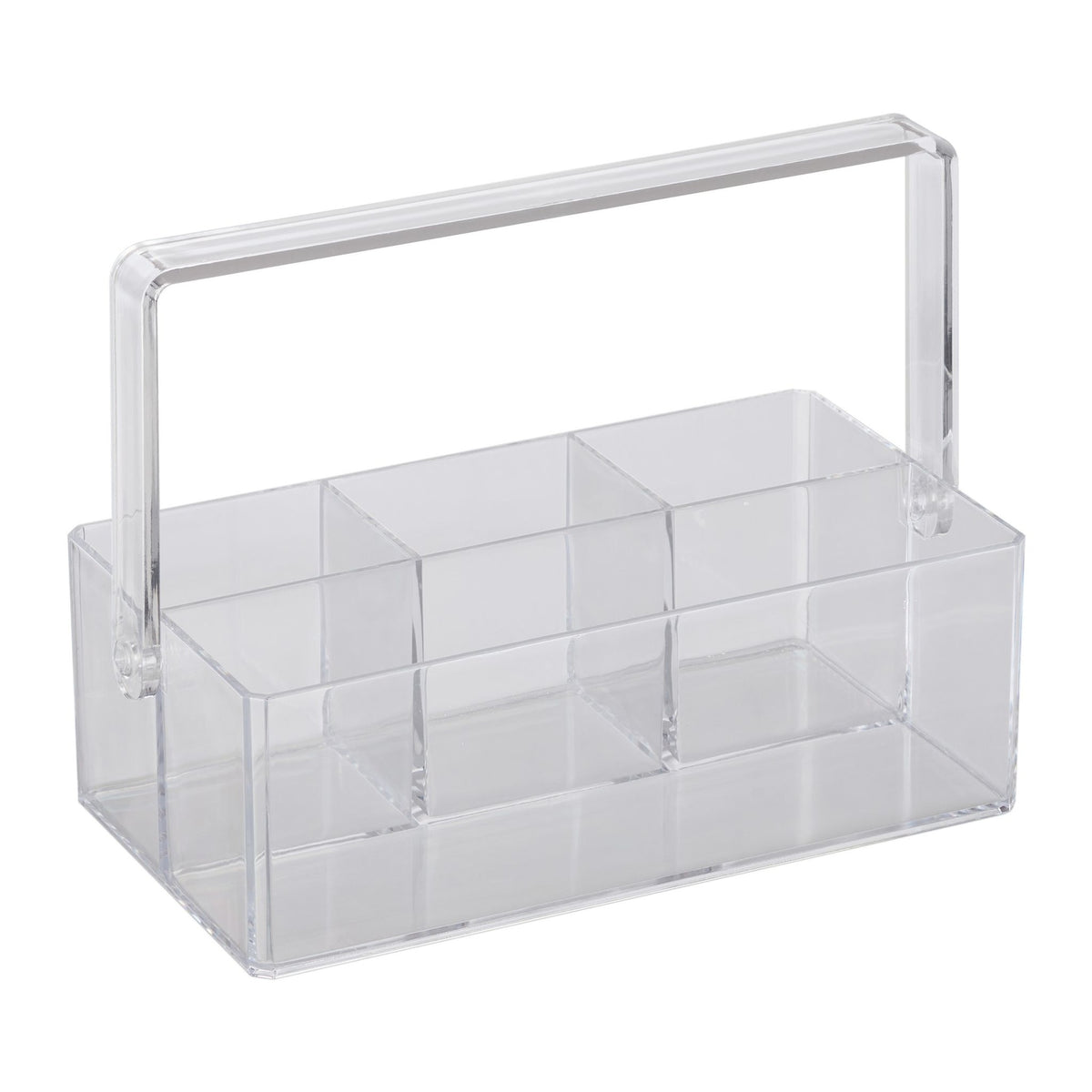 Transparent bag with handle