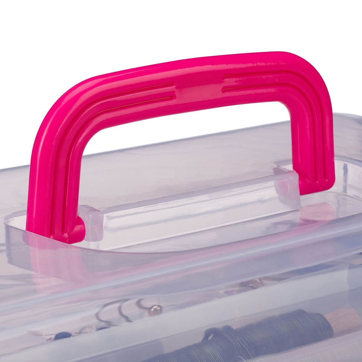 Transparent plastic box