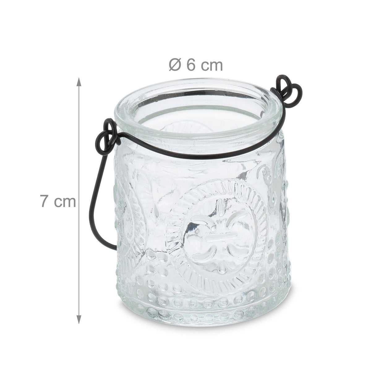 Transparent wind light set of 12