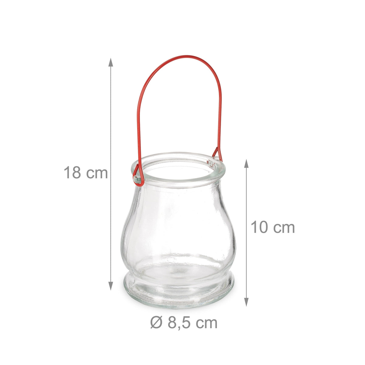 Transparent wind light set of 12