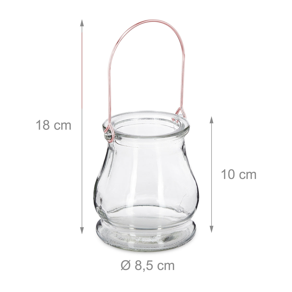 Transparent wind light set of 12