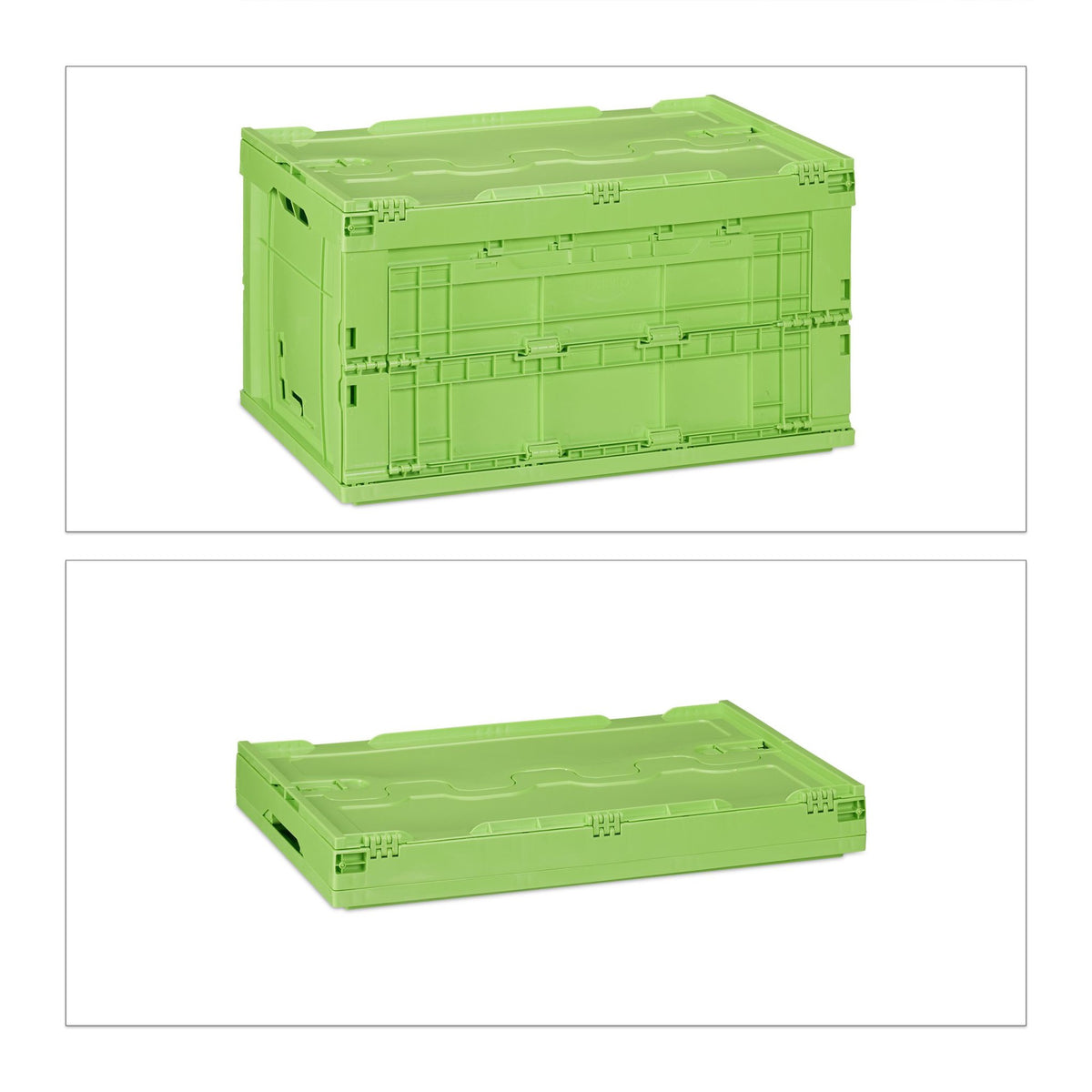 Transport box 60 liters with lid