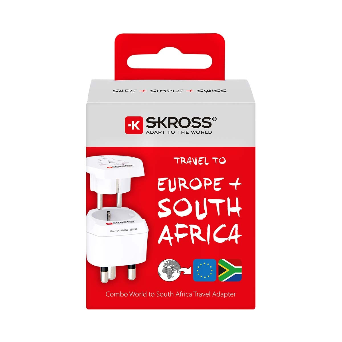 Travel Adapter Combo - World-to-South Africa Grounded