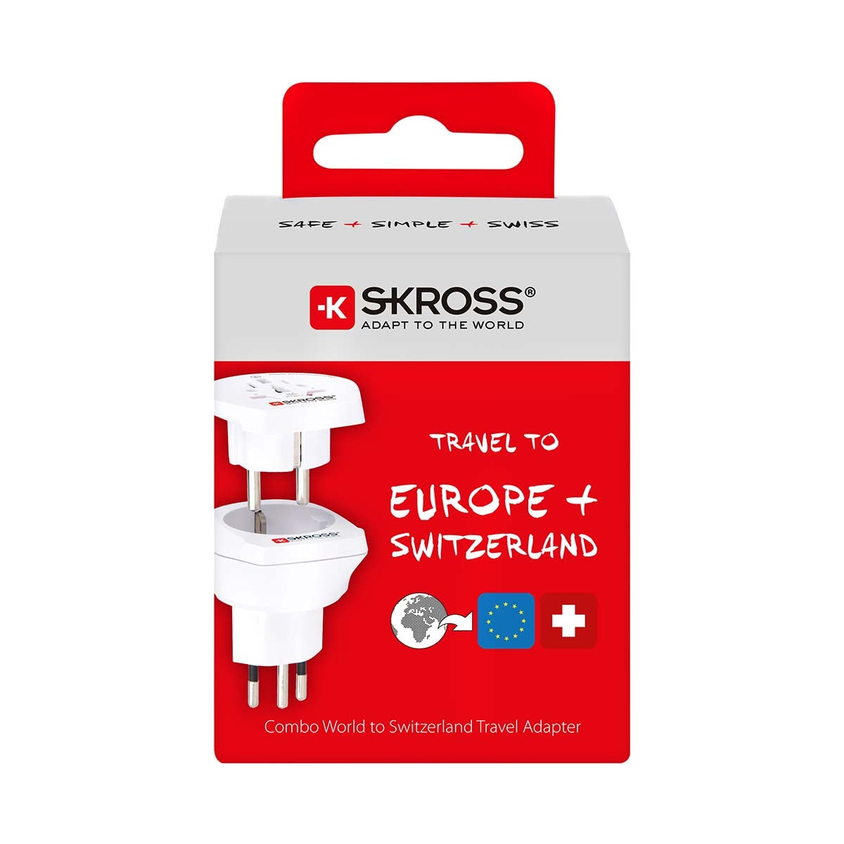 Travel Adapter Combo - World-to-Switzerland Grounded